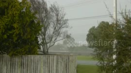 Weather Bomb Hits Wanganui