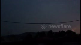 lighting strike