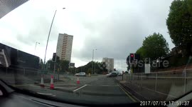 Wheelchair user runs red light in Birmingham