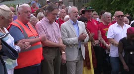 Labour leader Jeremy Corbyn attends Tolpuddle Martyrs rally