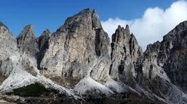 Stunning drone footage of The Dolomites in Italy
