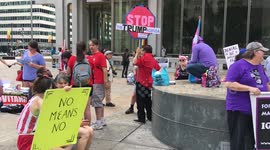 'Trump/Pence Regime Must Go' Rally at Thomas Paine Plaza in Philadelphia