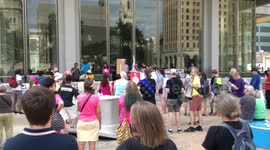 'Trump/Pence Regime Must Go' Rally at Thomas Paine Plaza in Philadelphia