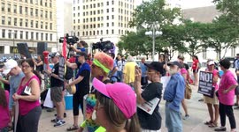 'Trump/Pence Regime Must Go' Rally at Thomas Paine Plaza in Philadelphia