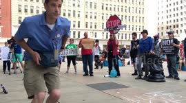 'Trump/Pence Regime Must Go' Rally at Thomas Paine Plaza in Philadelphia