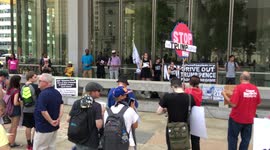 'Trump/Pence Regime Must Go' Rally at Thomas Paine Plaza in Philadelphia