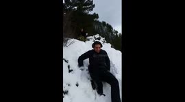Hiking Mt. Storm King got a little sketchy