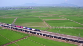 Modern art museum train