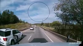 Semi truck rollover crash
