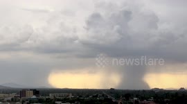 Wet microburst over Phoenix, Arizona