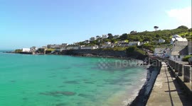 Coverack Cornwall on A Perfect Day - Before The Flash Floods