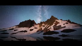 Mesmerising time-lapse footage of mountain scenes across California, Canada and Oregon