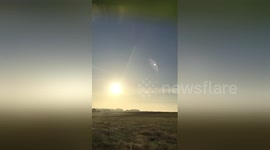 Newsflare Edit - B1 Bomber Take Off - Shockwaves