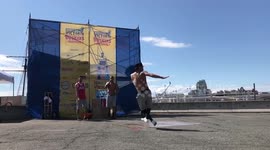 Incredible buskers At Victoria ( British Columbia) Buskers Festival