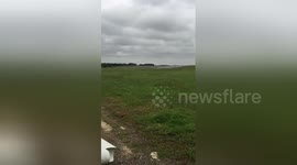 Newsflare Edit - B1 Lancer Low Level Take Off
