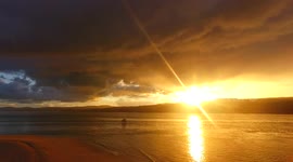 Stunning Sunset Captured By Drone!