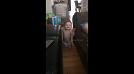 Baby Boy Laughs at Lil Jon Impression