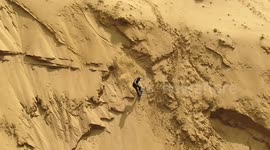 Sandboarding dunes  in south Chile looks amazing