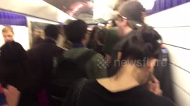 London underground overcrowded