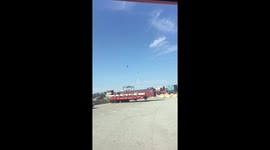 Fighter Jet flying