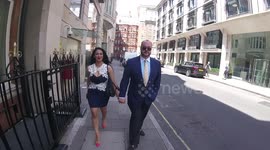 Jonathan Sothcott and Janine Nerissa Broadhead In Mayfair