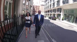 Jonathan Sothcott and Janine Nerissa Broadhead In Mayfair