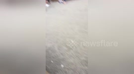 Newsflare Edit - Alarms going off everywhere, everyone is clueless utter chaos. #CenterParcs #Emergency #journalists https://t.co/wLNr47eKWV