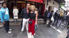 Sienna Miller departs Apollo Theatre in London