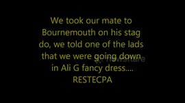 Ali G - Stag do prank