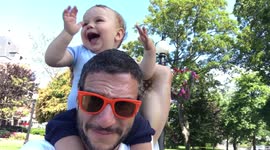 Baby learns hard lesson