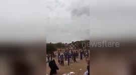 Newsflare Edit - Kenya presidential rally Three shot and wounded in chaos after Uhuru’s Marsabit