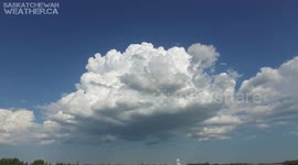 Severe Thunderstorm Towers (Vibank, SK) | July 28, 2017