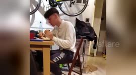 Newsflare Edit - Electric chair trick