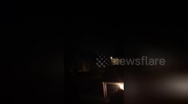 Newsflare Edit - Thunder and lighting over newton abbot