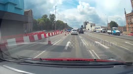 Chaos At Junction Stretford, Failed Traffic Lights