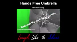 Hands Free Umbrella