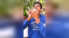 Newsflare Edit - Funny egg prank
