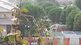 Rain and sun
