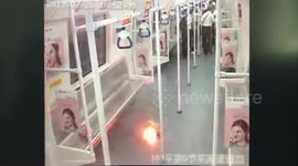 Portable phone charger explodes on train