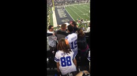 Fight at Dallas Cowboys Game - Thanksgiving 2013