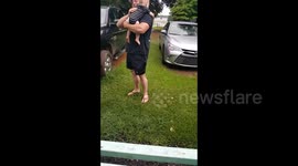 Baby hates grass