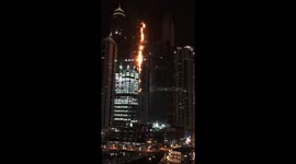 Fire In Dubai Marina
