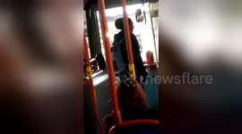 Newsflare Edit - Fight with birmingham  bus driver