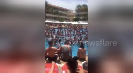 Newsflare Edit - Pool Party in Mallorca