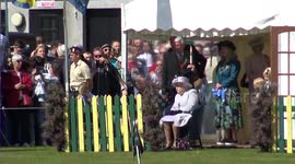 Aboyne Games 2017 - Visit by Her Majesty the Queen to the 150th Aboyne Games in Scotland