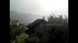 Rain and sun at the same time