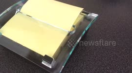 Post it C2014 76mm x 76mm Z Notes Designer Dispenser: Post it Z Notes   Canary Yellow 100 Sheets