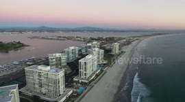 An Exotic Island in San Diego by Drone