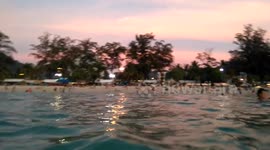 Amazing Sunset Karon Beach Phuket Thailand