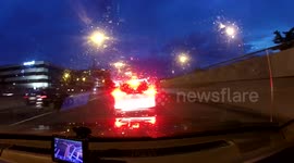 Accident with oblivious old lady!